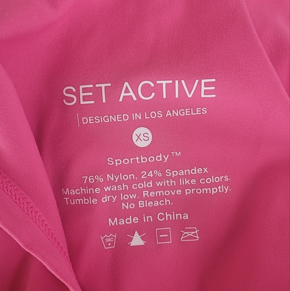 SET ACTIVE SETACTIVE SHORTYSUIT SPORTBODY PINK - Picture 4 of 6